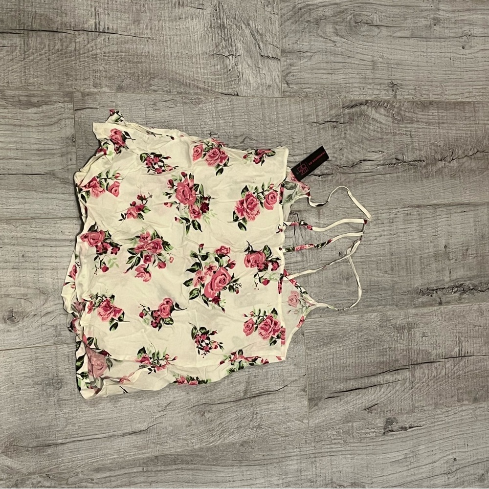 NWT Floral Racerback Tank - Picture 8 of 11